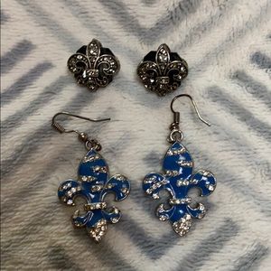 Fleur De Lis Earrings